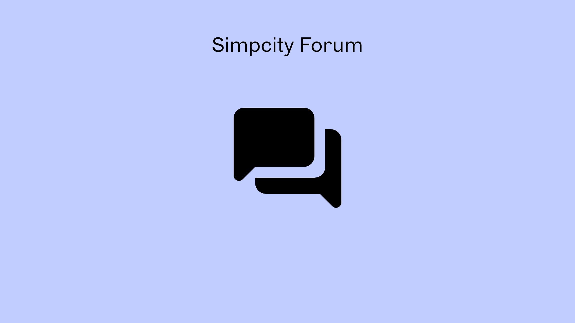 Simpcity Forum