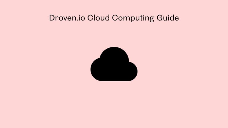 Droven.io Cloud Computing Guide