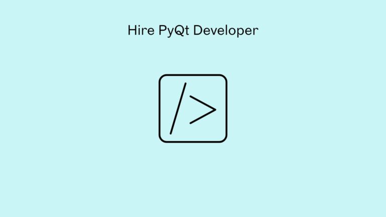 hire pyqt developer