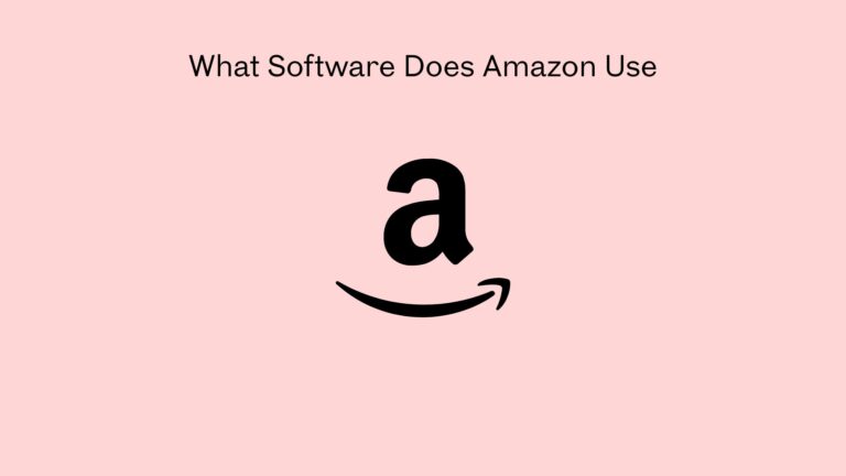 What Software Does Amazon Use