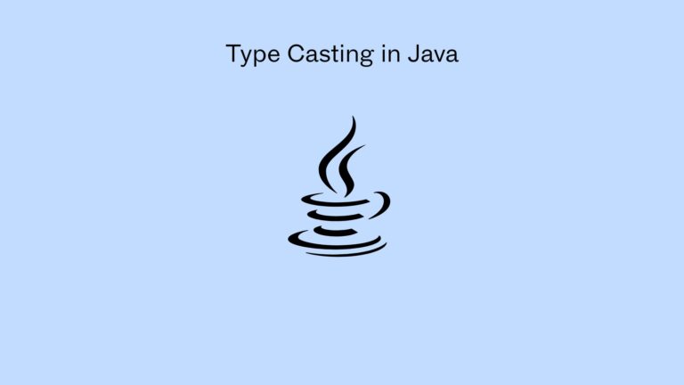 Type Casting in Java